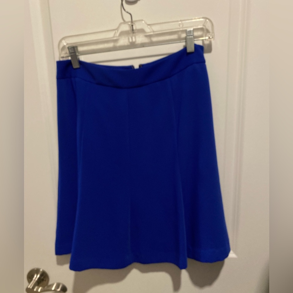 Cute skirt by Ann Taylor.  Size 2.  Royal blue.